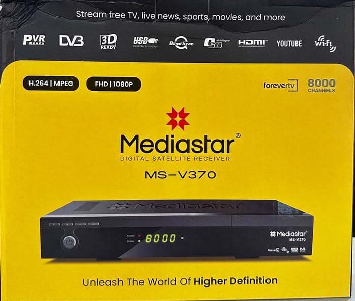 MEDIASTAR MS-V370 NEW SOFTWARE UPDATE MEDIASTAR MS-V370 NEW SOFTWARE UPDATE