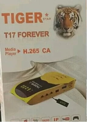TIGER T17 FOREVER H265 CA SOFTWARE UPDATE