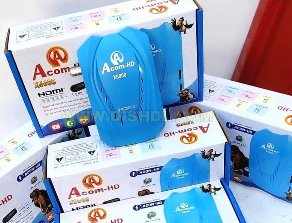 ACOM-HD X5000 NEW SOFTWARE UPDATE ACOM-HD X5000 NEW SOFTWARE UPDATE