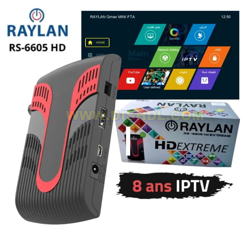 RAYLAN RS-6605 HD SOFTWARE UPDATE