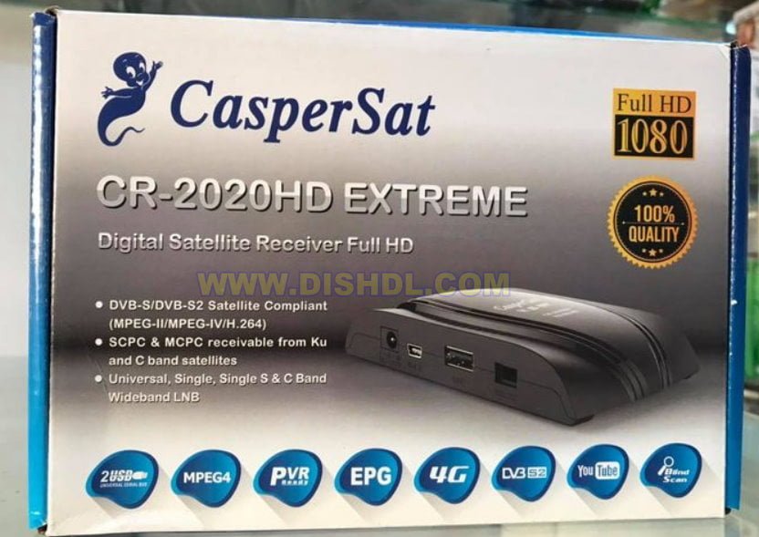 CASPERSAT CR-2020HD EXTREME SOFTWARE UPDATE