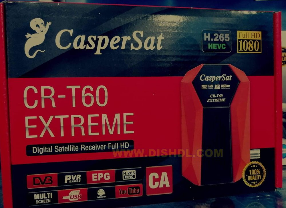 CASPERSAT CR-T60 EXTREME SOFTWARE UPDATE