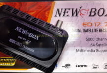 NEWBOX ED 1777 SOFTWARE UPDATE