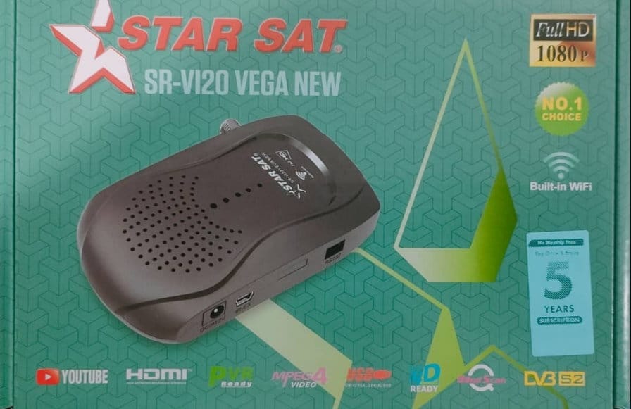 STARSAT SR-VI20 VEGA NEW SOFTWARE UPDATE STARSAT SR-VI20 VEGA NEW SOFTWARE UPDATE