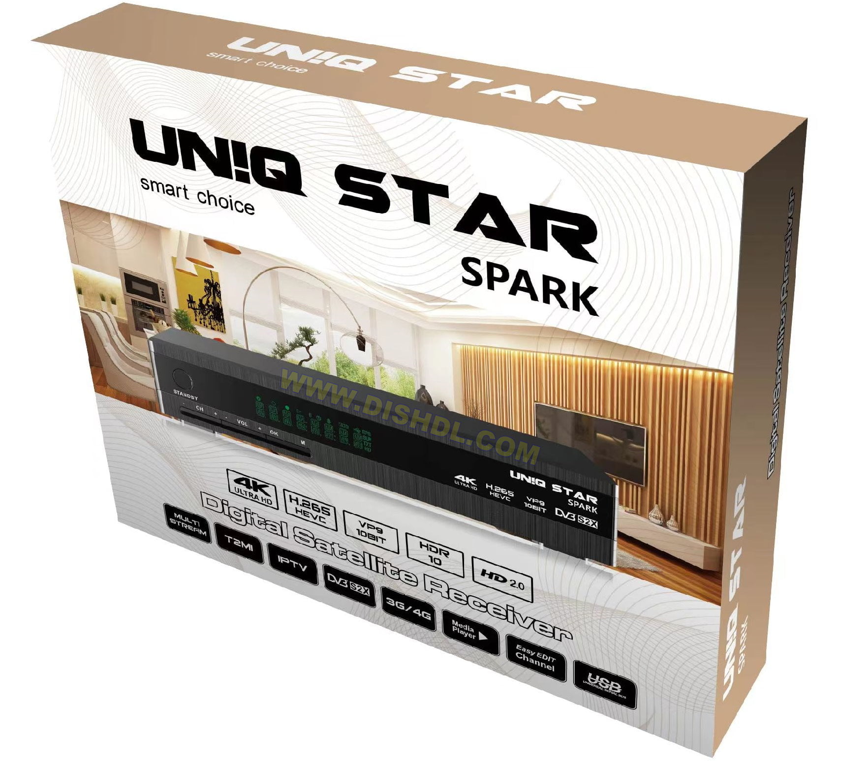 UNIQSTAR SPARK 4K SOFTWARE UPDATE UNIQSTAR SPARK 4K SOFTWARE UPDATE