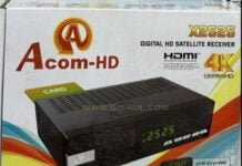 ACOM-HD X2525 NEW SOFTWARE UPDATE