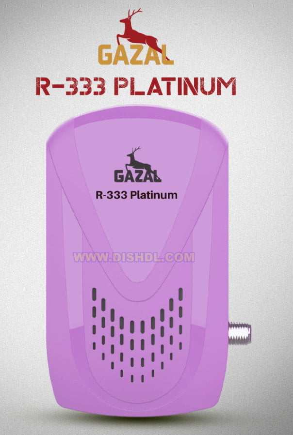 GAZAL R-333 PLATINUM SOFTWARE UPDATE GAZAL R-333 PLATINUM SOFTWARE UPDATE