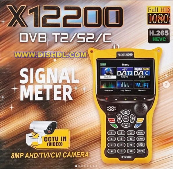 PREMIUM HD X12200 SATELLITE FINDER UPDATE