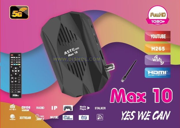 ASTER MAX 10 NEW SOFTWARE UPDATE