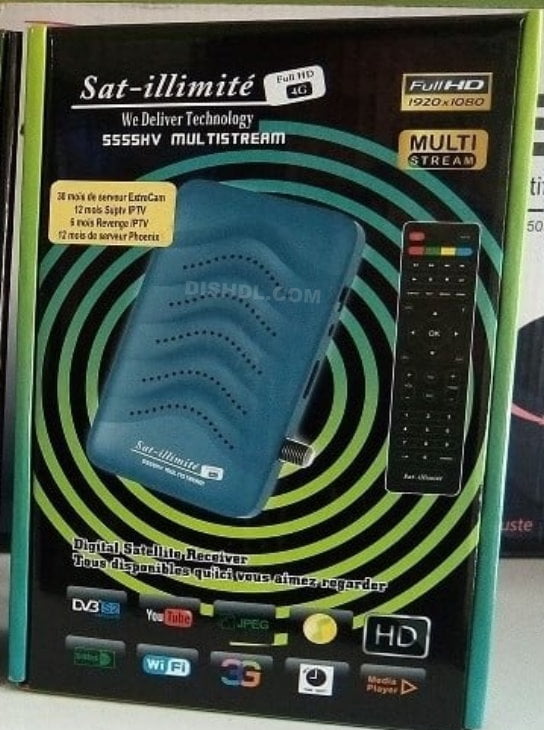 SAT-iLLIMITE 5555HV NEW SOFTWARE UPDATE