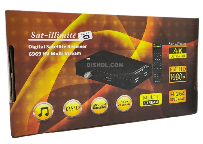 SAT-iLLIMITE 6969 HV MULTI STREAM SOFTWARE UPDATE
