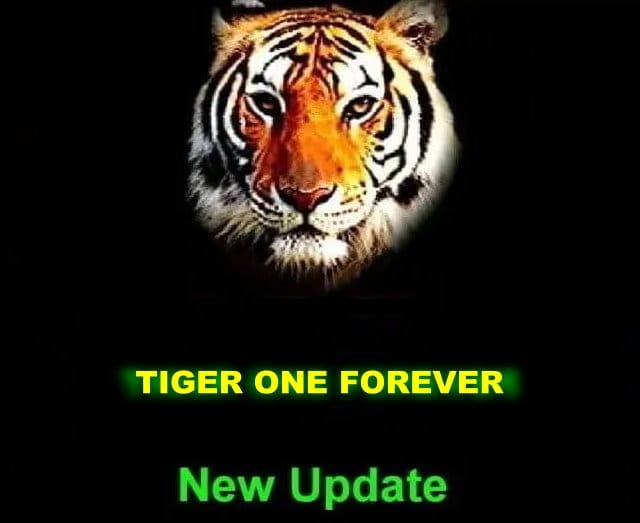 TIGER ONE FOREVER NEW SOFTWARE TIGER ONE FOREVER NEW SOFTWARE