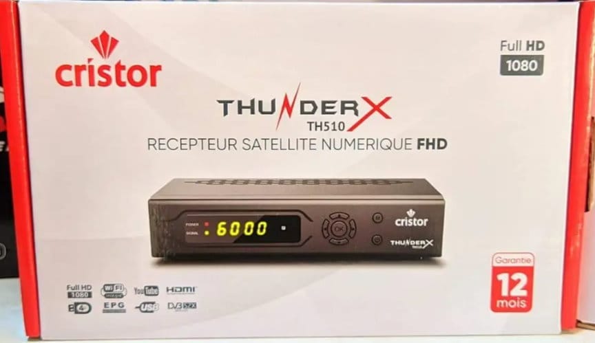 CRISTOR THUNDER TH510 SOFTWARE UPDATE