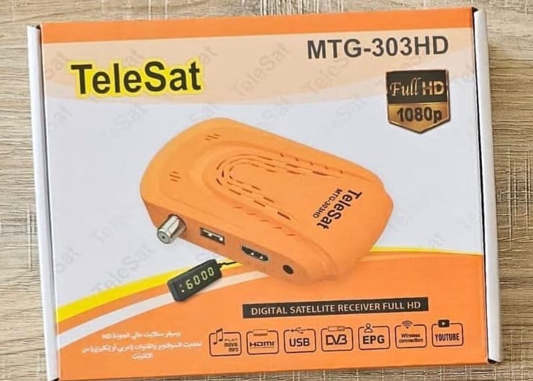 TELESAT MTG-303HD SOFTWARE UPDATE