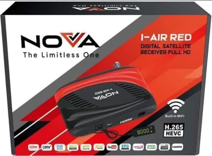 NOVA I-AIR RED SOFTWARE UPDATE NOVA I-AIR RED SOFTWARE UPDATE