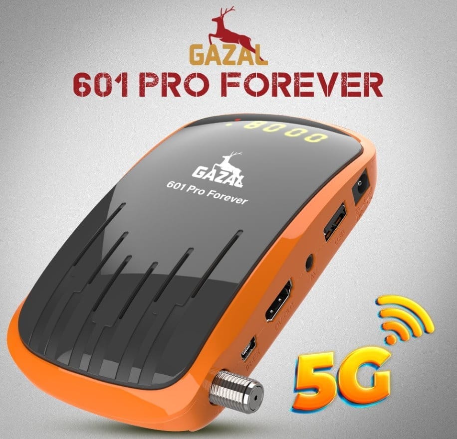 GAZAL 601 PRO FOREVER SOFTWARE UPDATE