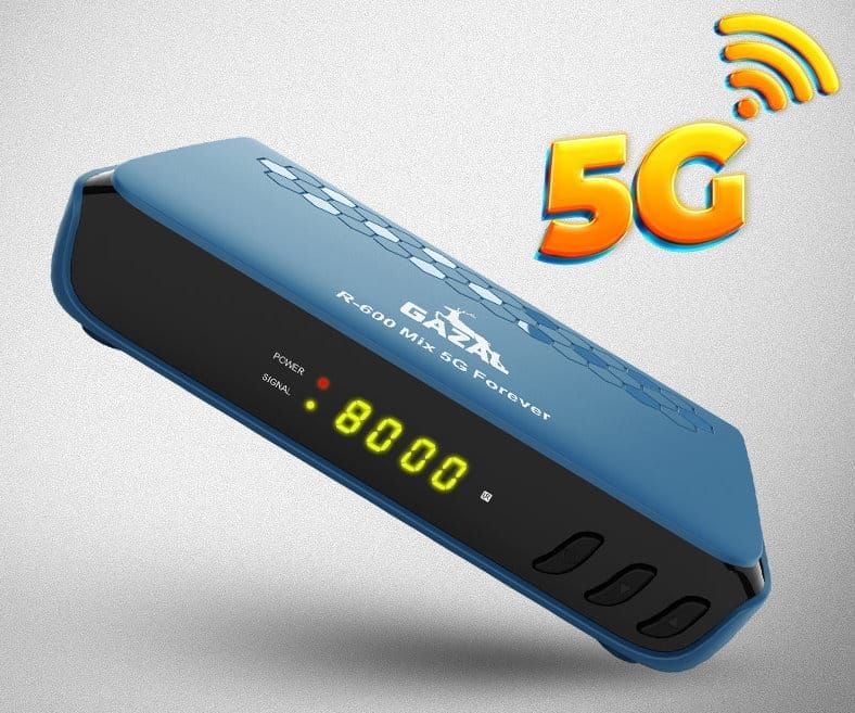 GAZAL R-600 MIX 5G SOFTWARE UPDATE