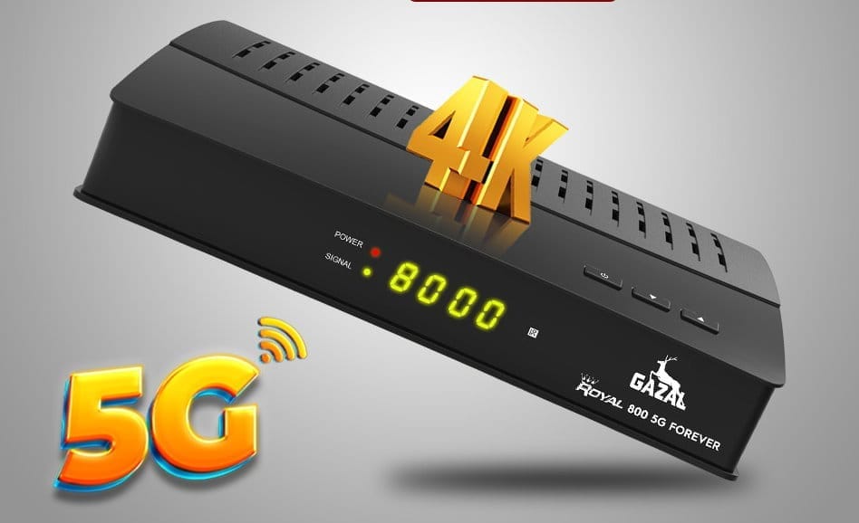 GAZAL ROYAL 800 5G SOFTWARE UPDATE