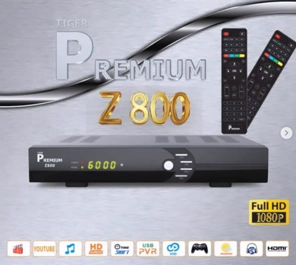 TIGER PREMIUM Z800 SOFTWARE UPDATE