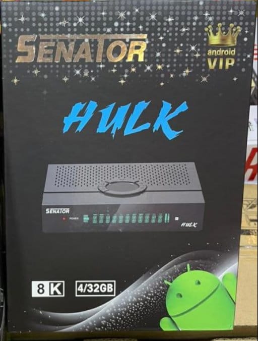 SENATOR HULK 8K NEW SOFTWARE UPDATE SENATOR HULK 8K NEW SOFTWARE UPDATE