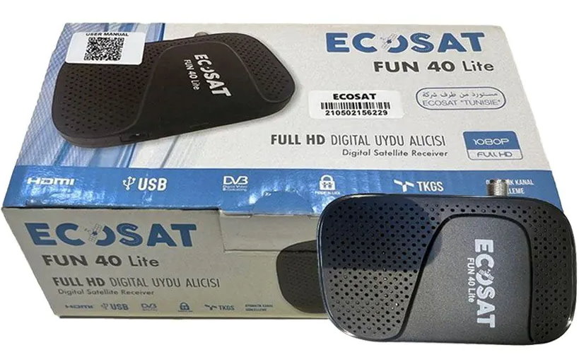 ECOSAT FUN 40 LITE SOFTWARE UPDATE